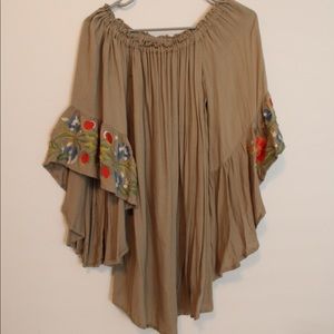 Altar’d state off the shoulder embroidered dress